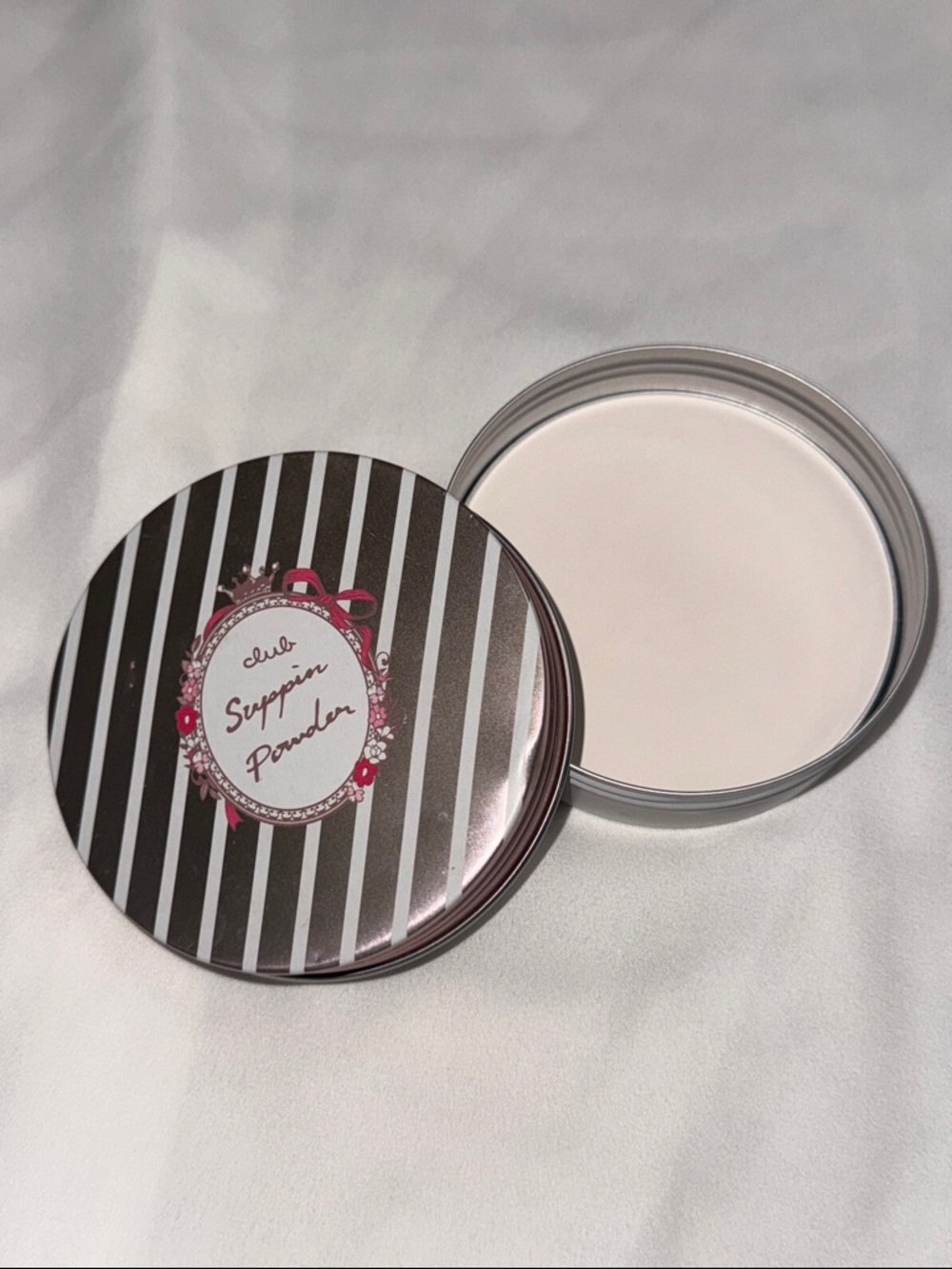 Suppin Japanese Powder Pressed Brightening Blurring Finishing Powder - Pink